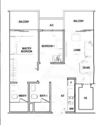 Midtown Residences (D19), Apartment #601062501